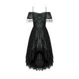 Dark in Love Soraya Gothic Lace High-Low Dress
