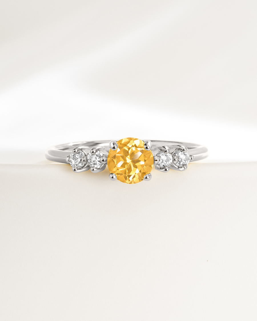 Citrine Everyday Jewellery Gift Set in Sterling Silver