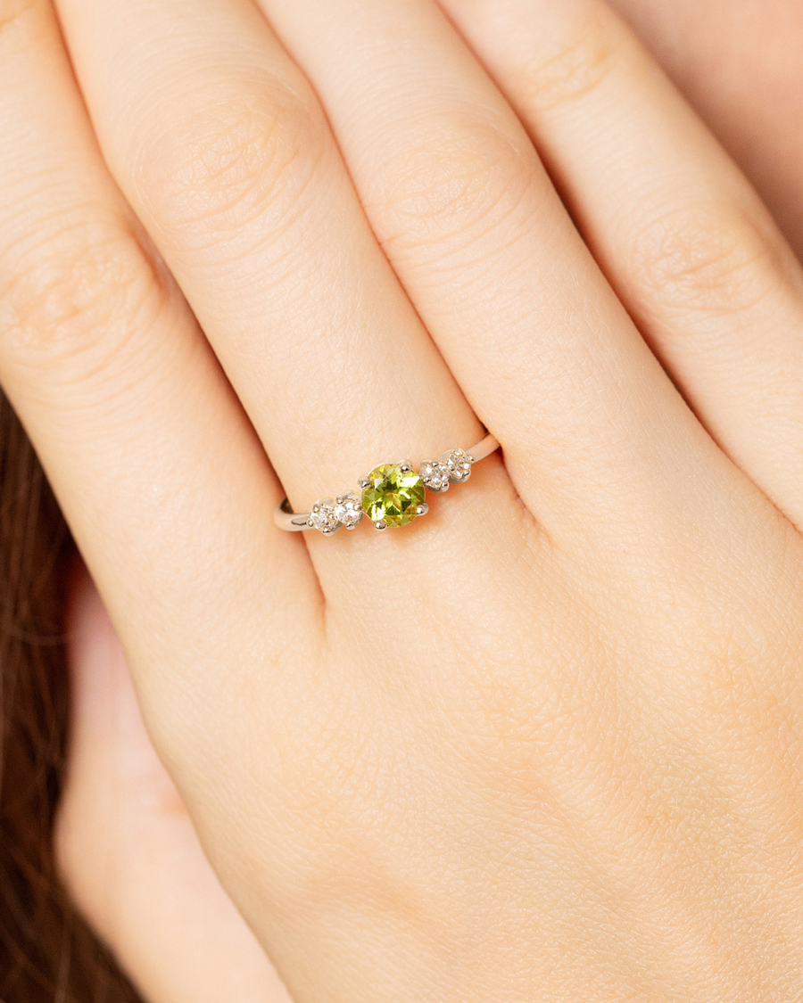 Peridot Everyday Jewellery Gift Set in Sterling Silver