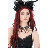 Dark In Love Adelina Vintage Lace Layered Choker