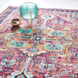 Granada Multicolour Vintage Rug | Ruby