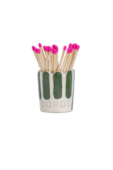 Ceramic Scallop Edge Match Pot Various Styles