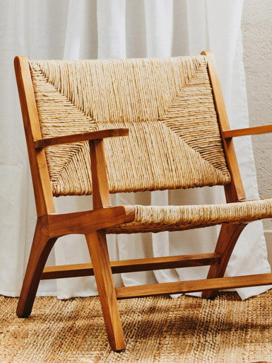 Natural Rattan Armchair | Lovina