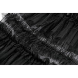 Dark in Love Ophelia Tiered Tulle Knee-High Socks