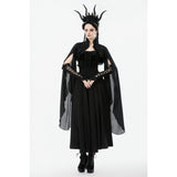Dark in Love Erzsébet Dramatic Lace Gothic Cape Shrug