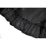 Dark in Love Gothic Victorian Lace Panel Skirt (Crimson)