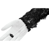 Dark in Love Erzebeth Lace-Up Gothic Arm Warmers