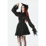 Dark in Love Bellatrix Gothic Embroidered Petticoat Skirt