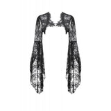 Dark In Love Lilith 3D Lace Bell Sleeve Cape