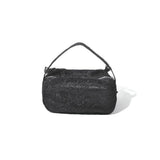 Dark In Love Victoria Black Lace Bow Mini Handbag