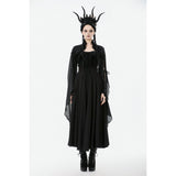 Dark in Love Erzsébet Dramatic Lace Gothic Cape Shrug