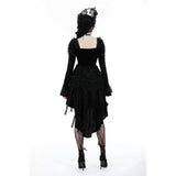 Dark in Love Seraphina Velvet Lace Goth Dress