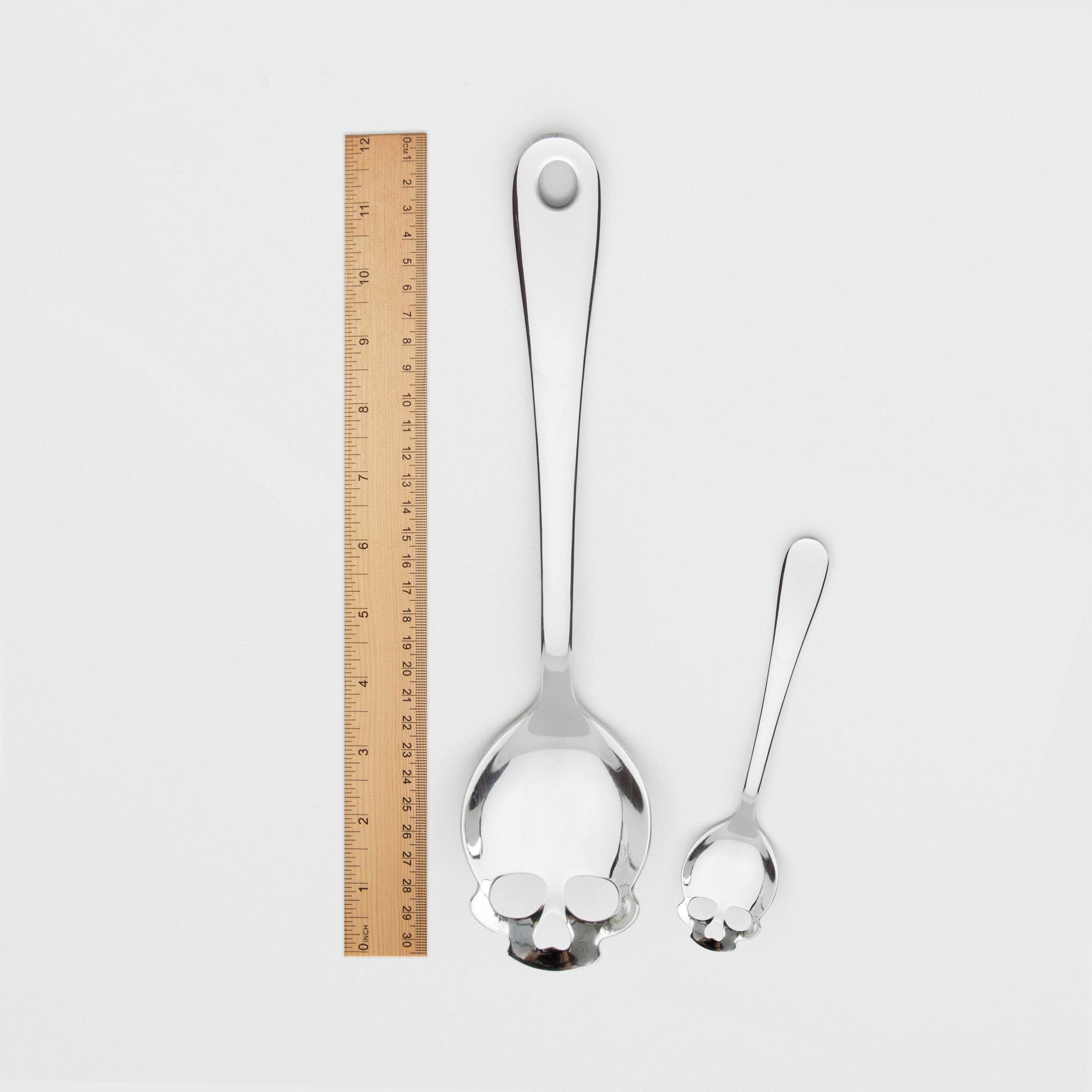 Gothic Gifts Skull Serving Spoon