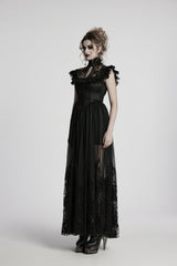 Punk Rave Seraphina Goth Flying Sleeve Dress