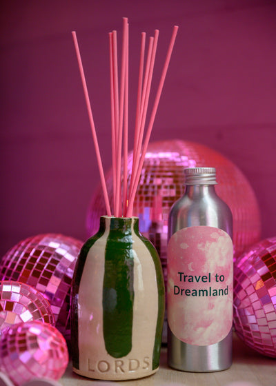 Stripe Ceramic Reed Diffuser Set