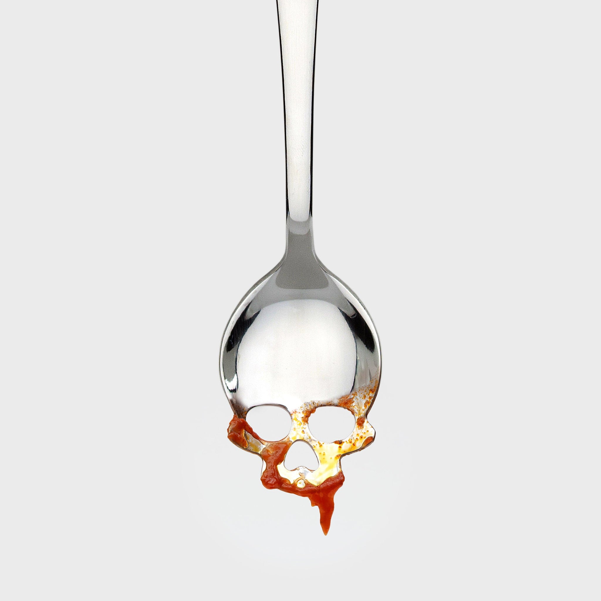 Gothic Gifts Skull Serving Spoon