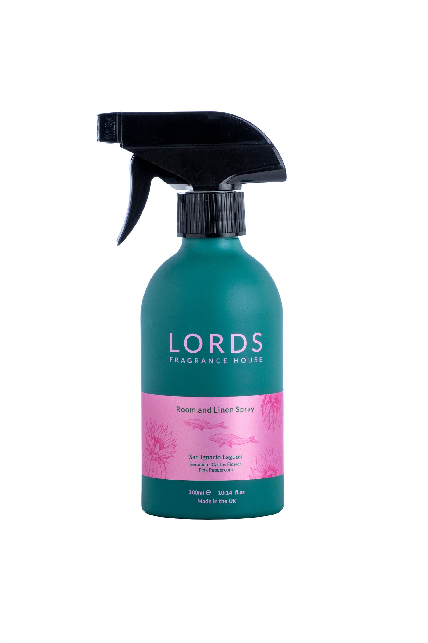 Green Aluminium Room & Linen Spray