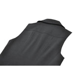 Dark in Love Collete Punk Sleeveless Long Fitted Coat