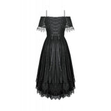 Dark in Love Soraya Gothic Lace High-Low Dress