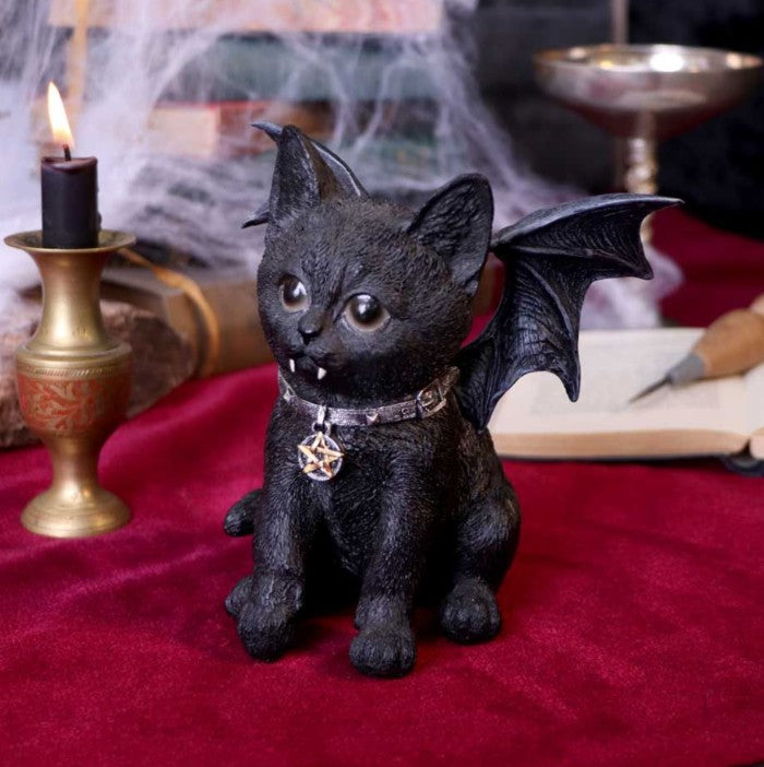 Nemesis Now Vampuss Black Bat Cat Figurine (16cm)