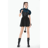 Dark In Love Lilith Bat Harness Bubble Dress