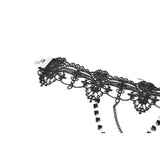 Dark In Love Adelina Vintage Lace Layered Choker