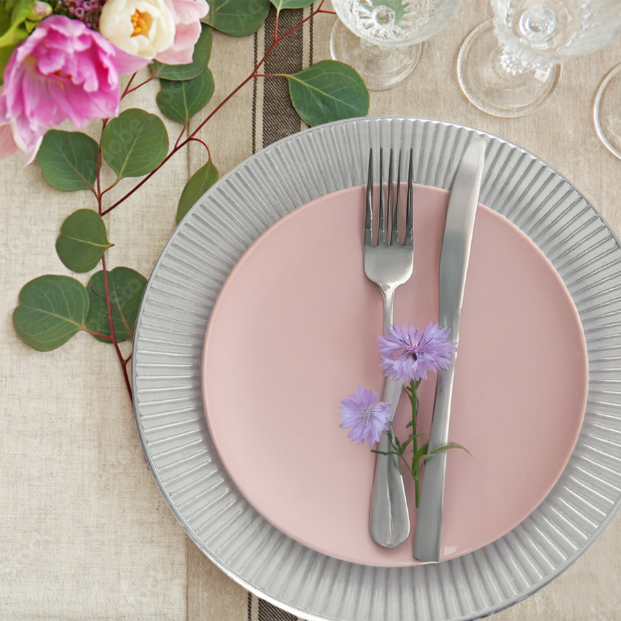 Silver Charger Plate | Redbud