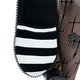 Cupcake Cult Hypno Bunny Hood in Black and White
