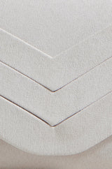 Yumi Ivory Shimmer Envelope Clutch Bag