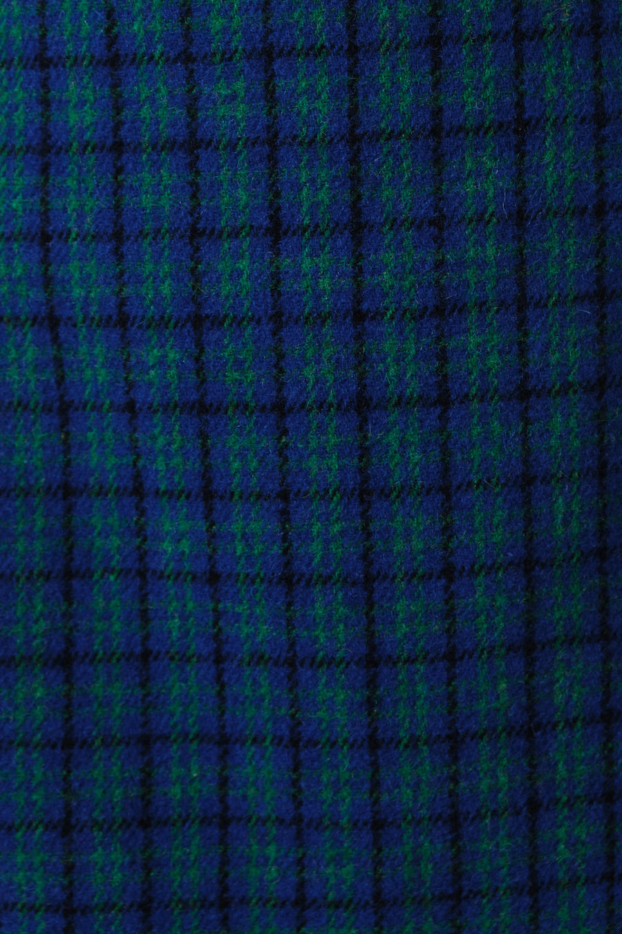 Aubin Wyoming Check A-Line Mini Skirt - Blue