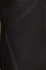 Black Bandage Bodycon Mini Dress