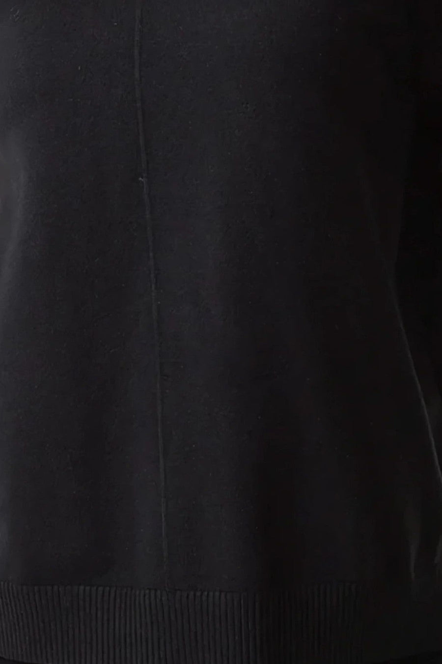Black Knitted Roll Neck Jumper & Trouser Set