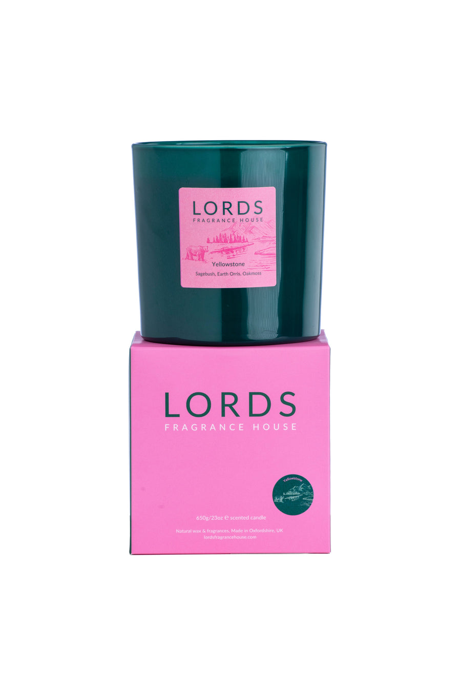 Yellowstone 3 Wick Candle
