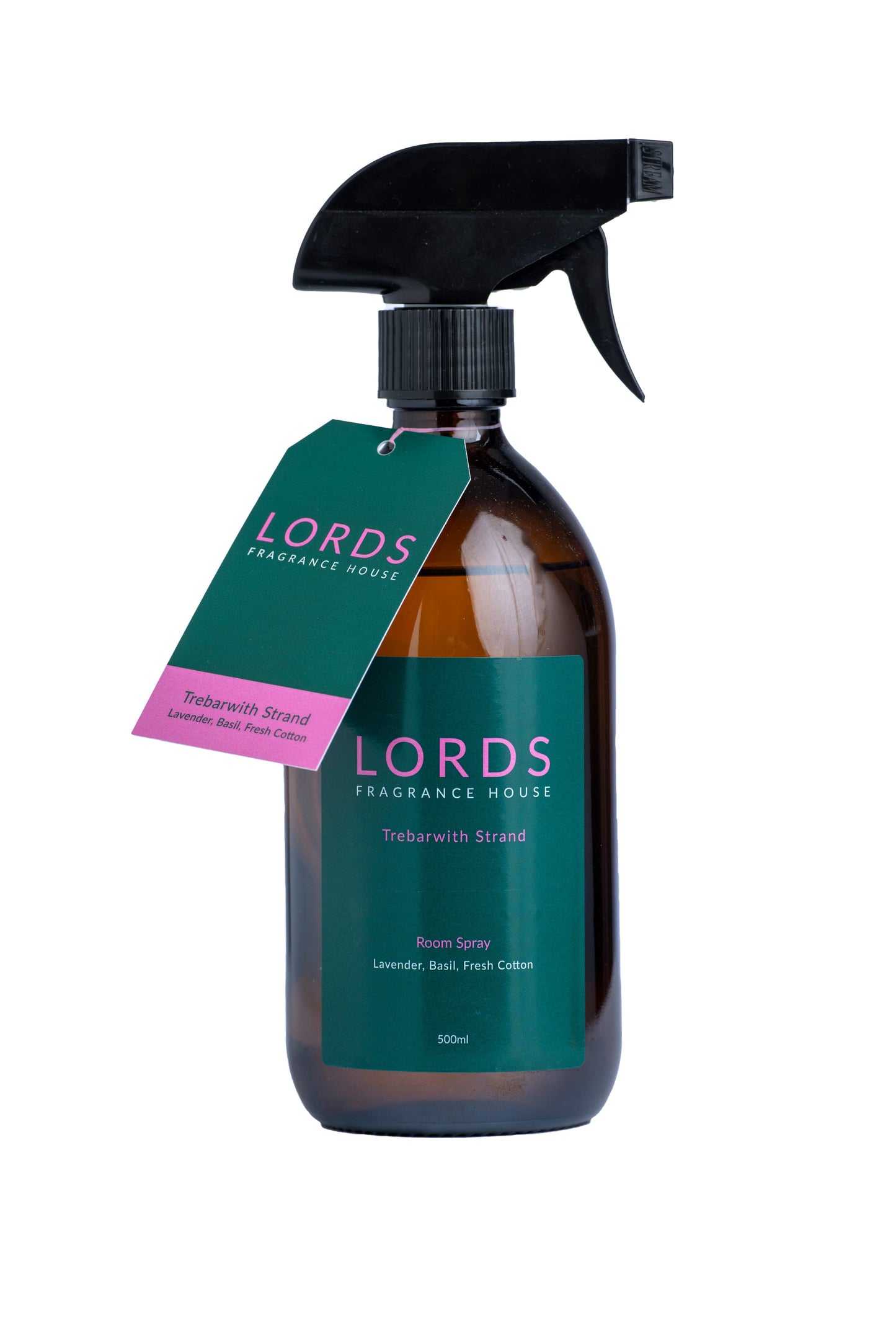 Room & Linen Sprays Amber Glass