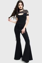Killstar Beliala Fit & Flare Trousers