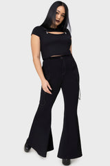 Killstar Beliala Fit & Flare Trousers