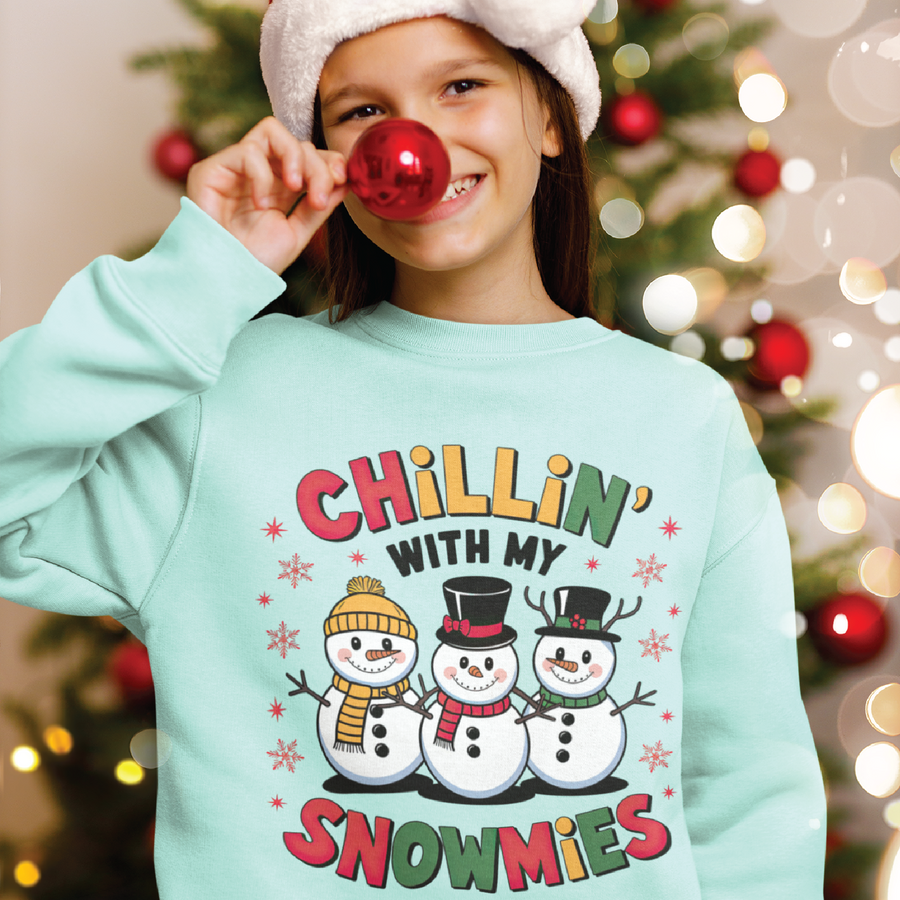 Chillin' With my Snowmies Sweatshirt