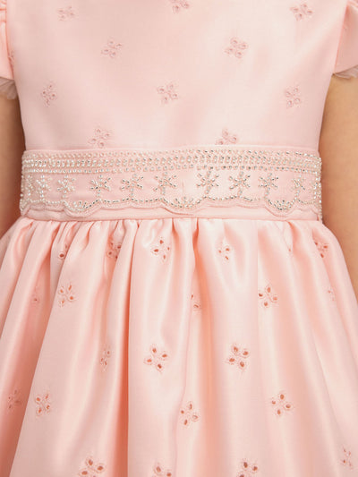 Dress & Fleur Girls Dress with Matching Bag in Pink
