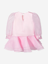 Dress & Fleur Girls Flower Occasion Dress in Pink