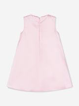 Dress & Fleur Girls Flower Occasion Dress with Headband in Pink