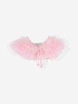 Dress & Fleur Girls Occasion Dress and Cape Set in Pink