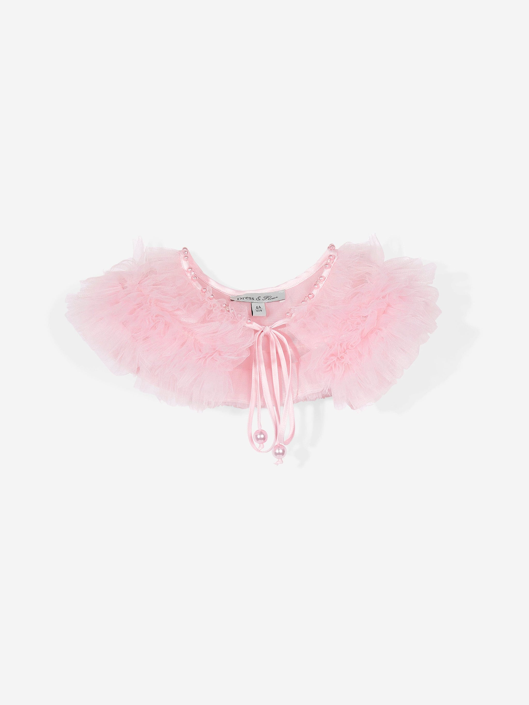 Dress & Fleur Girls Occasion Dress and Cape Set in Pink