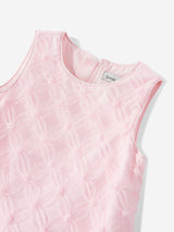 Dress & Fleur Girls Occasion Dress and Cape Set in Pink