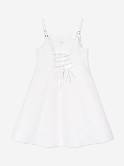 Dress & Fleur Girls Flower Occasion Dress in Ivory