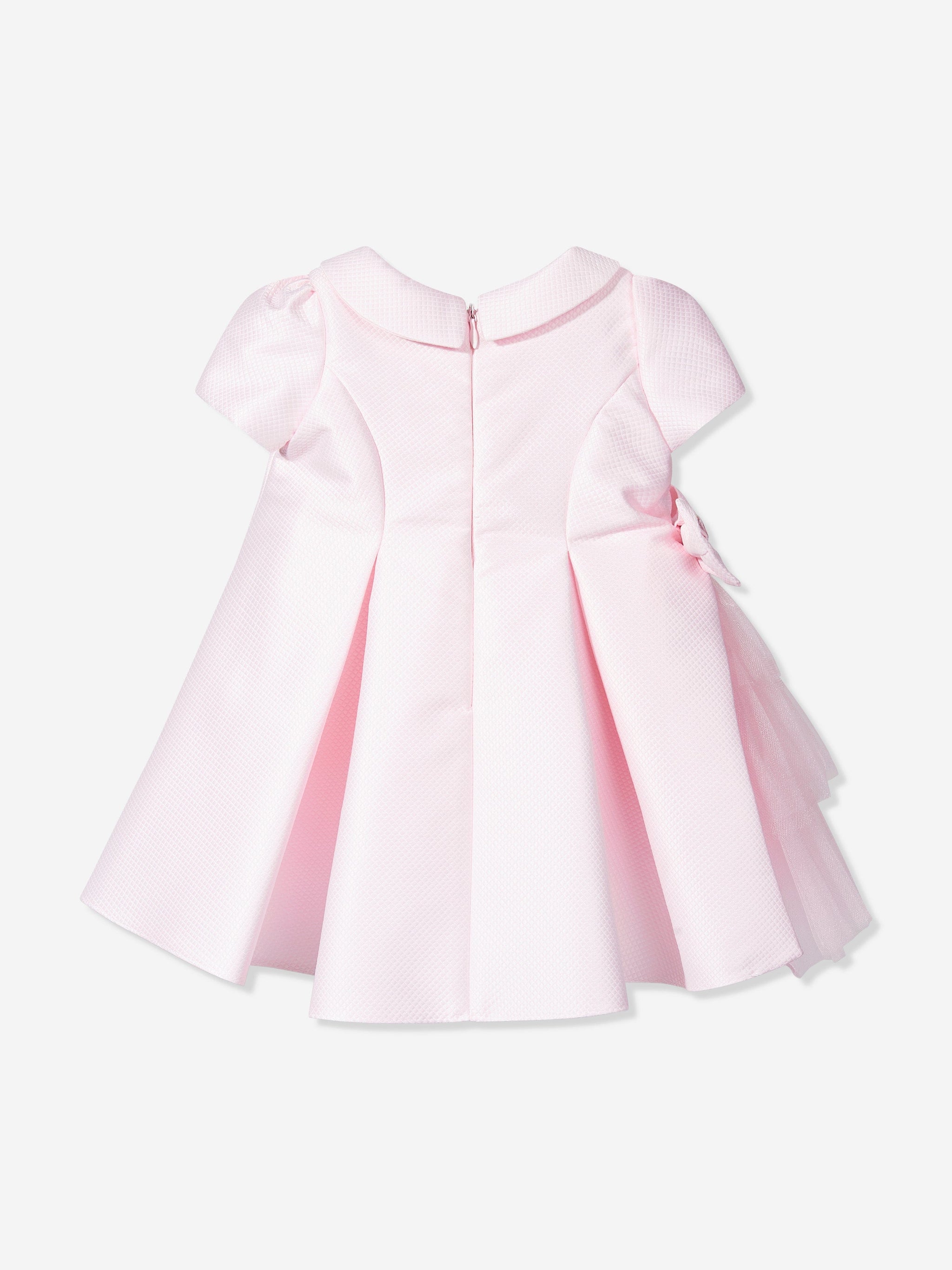 Dress & Fleur Baby Girls Occasion Dress with Headband in Pink