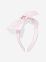 Dress & Fleur Girls Occasion Dress with Hair Accessory in Pink