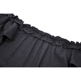 Dark In Love Deveshi Bardot Top