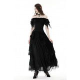 Dark In Love Deveshi Bardot Top