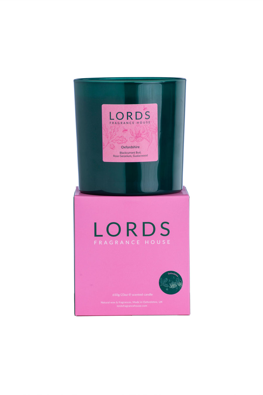 Oxfordshire 3 Wick Candle