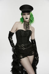 Punk Rave Malphas Dark Military Hat